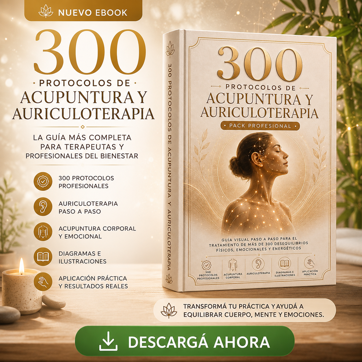 Megapack 300 protocolos de acupuntura y auriculoterapia