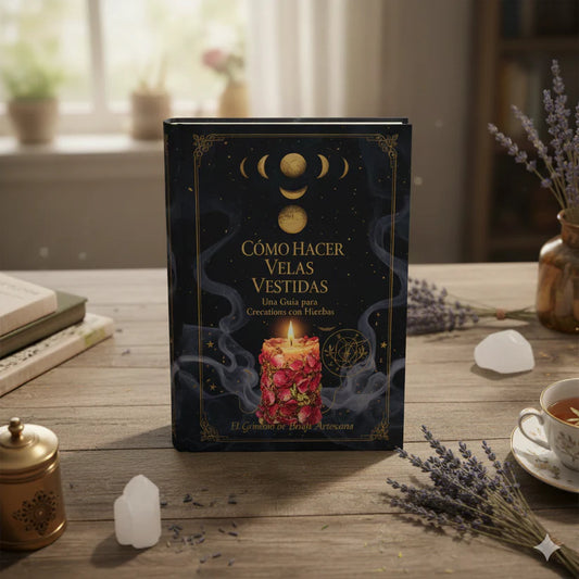 Ebook Velas vestidas con hierbas para rituales