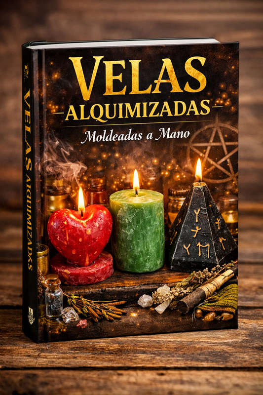 Curso de Velas alquimizadas hechas a mano + Rituales y Bonus. 11 Ebooks