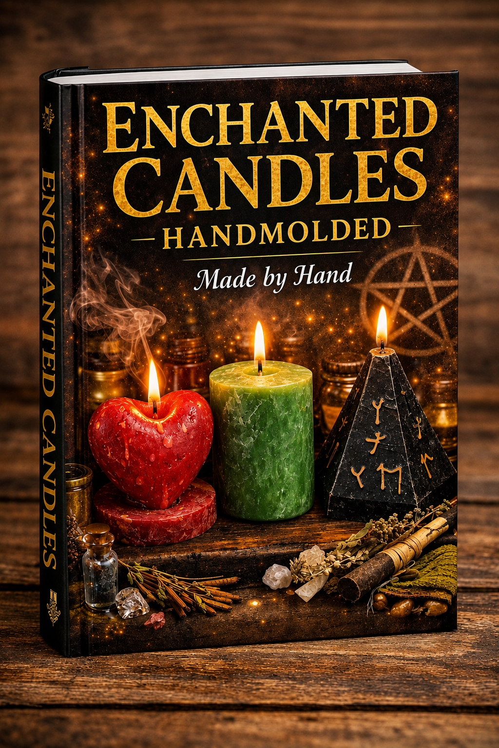 Enchanted candles handmolded ebook + Bonus