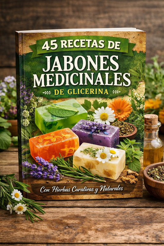 45 recetas de jabones medicinales