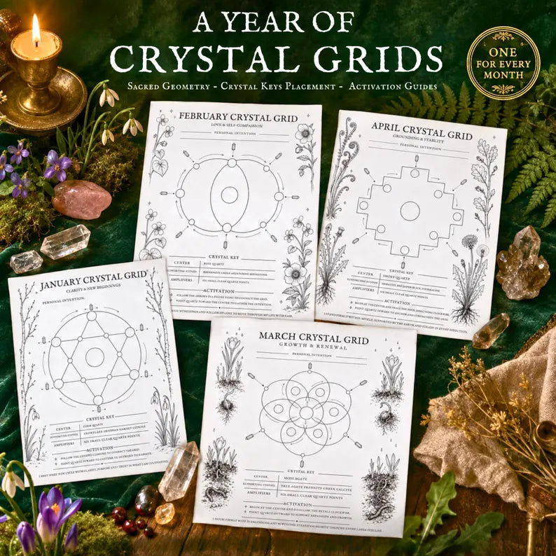 Green witch planner 2027 + 200 pages + Bonus
